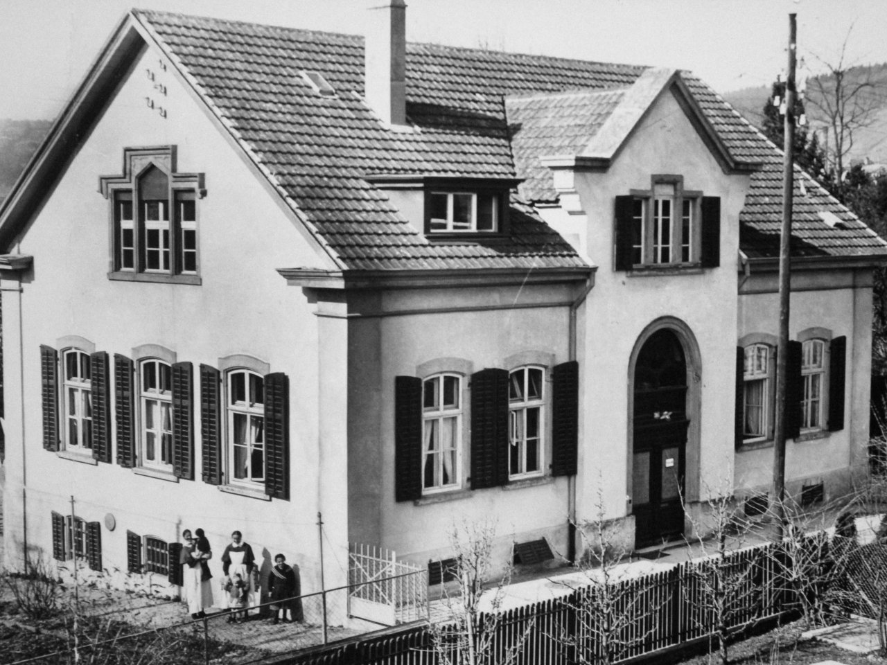Bild von 1882 - Altes Kinderspital am Wildenrain